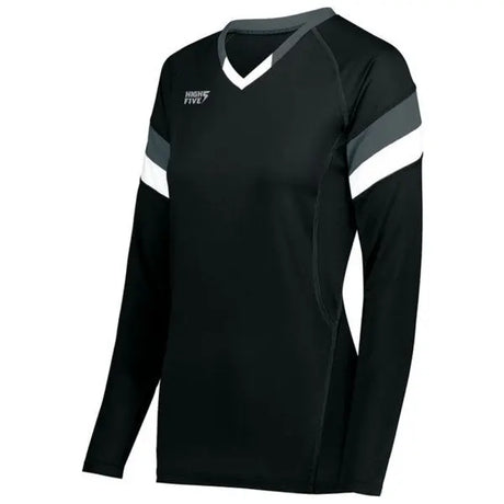 High Five Women's TRUHIT Tri Long Sleeve Volleyball Jersey Augusta