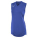 Mizuno Women's V-Neck Sleeveless Volleyball Jersey blue