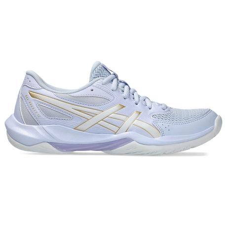 ASICS Women's Gel-Rocket 12 Volleyball Shoe Blue Fade/ Champagne - 1
