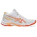ASICS Women's Netburner Ballistic FF MT 4 Volleyball Shoe White/Vivid Coral - 1