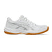 ASICS Women's Upcourt 6 Volleyball Shoe White/Pure Silver - 1