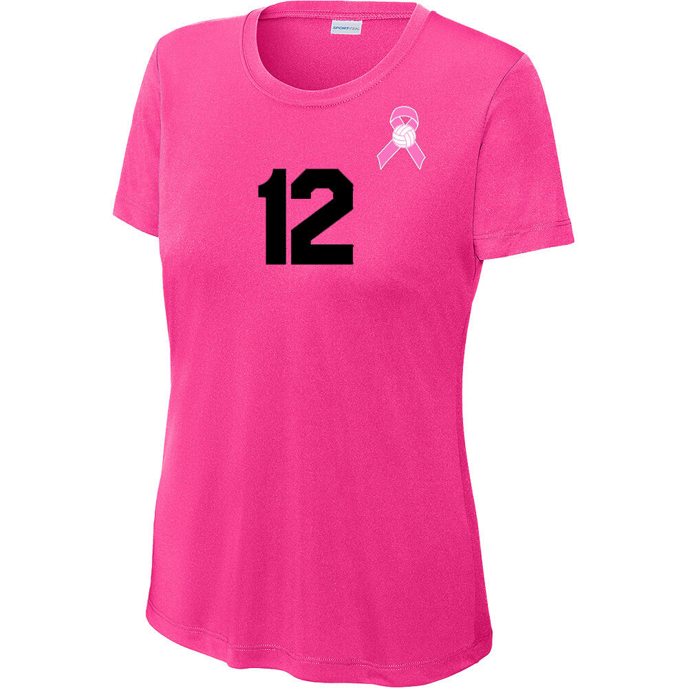Ladies Pink Ribbon Jersey