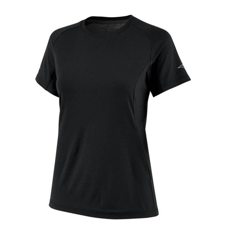 Mizuno Women's Performance Short Sleeve Warm-Up Black - 1