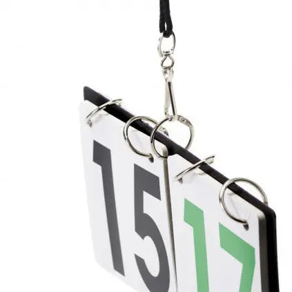 Score Flipper with Lanyard Tandem Sport