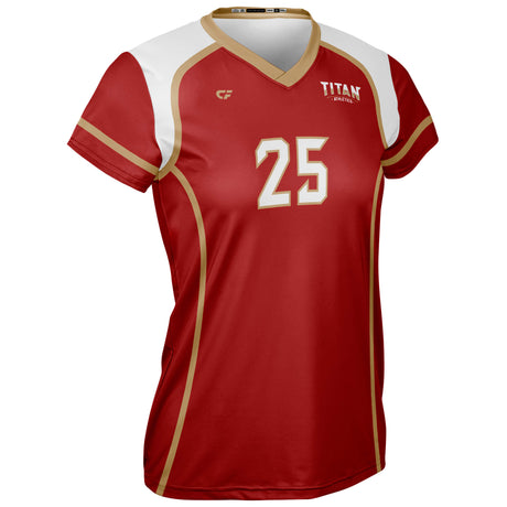 CustomFuze Women's Quick Turn Cap Sleeve Jersey