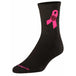 Pink Ribbon Volleyball Crew Socks Twin City Knitting