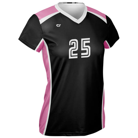 CustomFuze Women's Quick Turn Cap Sleeve Jersey