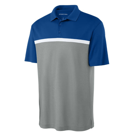 Sport-Tek Men's Micropique Colorblock Polo