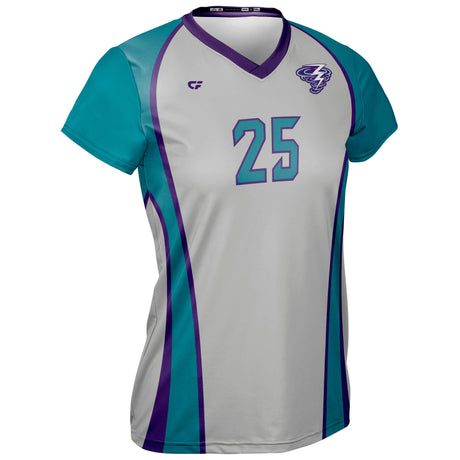 CustomFuze Women's Quick Turn Cap Sleeve Jersey