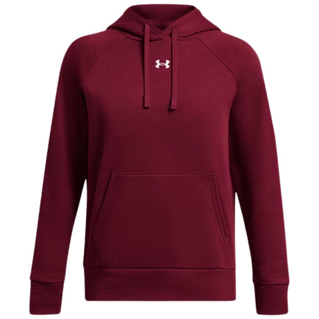 Under Armour Women's Rival Fleece Hoodie cardinal
