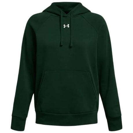 Under Armour Women's Rival Fleece Hoodie forest green