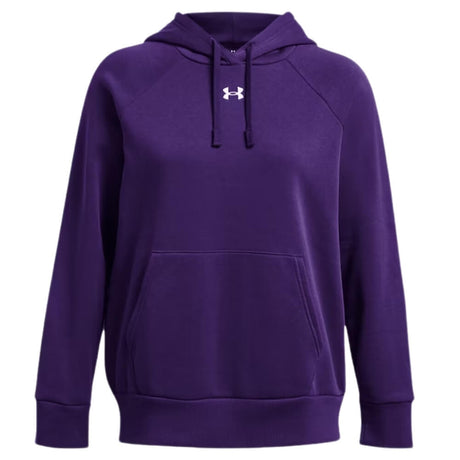 Under Armour Women's Rival Fleece Hoodie purple