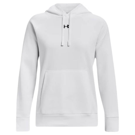 Under Armour Women's Rival Fleece Hoodie white
