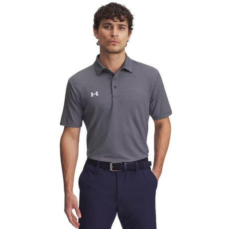 Under Armour Men's Drive Stripe Polo Navy - 1