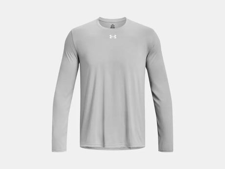 Under Armour Men's Team Tech Long Sleeve Mod Gray - 4