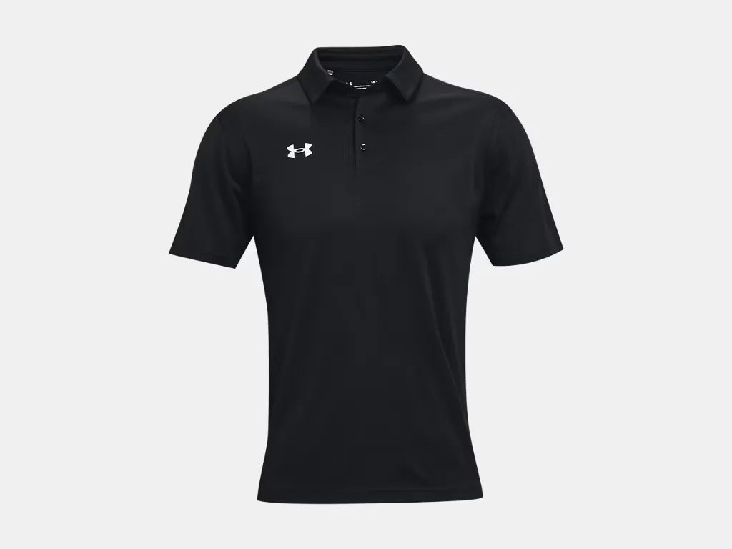 Under Armour Men's Team Tech Polo Black - 4