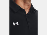 Under Armour Men's Team Tech Polo Black - 6