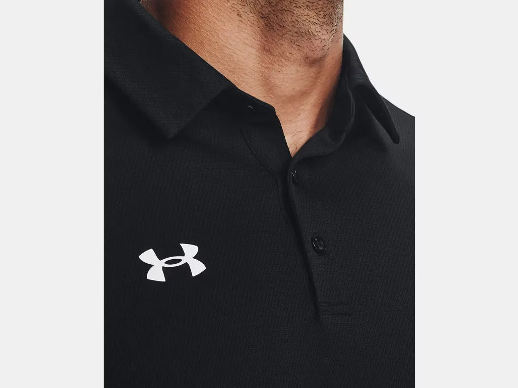 Under Armour Men's Team Tech Polo Black - 6