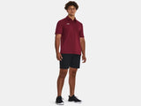 Under Armour Men's Team Tech Polo Cardinal - 3