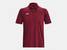 Under Armour Men's Team Tech Polo Cardinal - 4