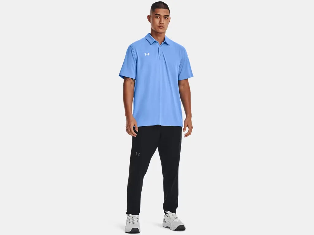 Under Armour Men's Team Tech Polo Carolina Blue - 3