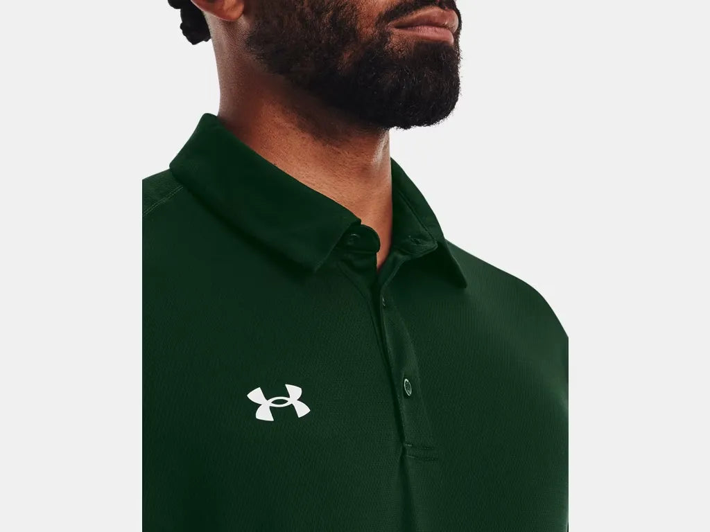 Under Armour Men's Team Tech Polo Forest - 6