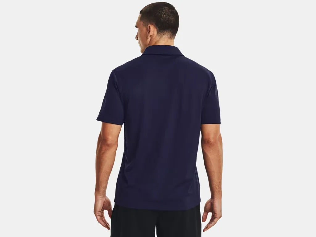 Under Armour Men's Team Tech Polo Navy - 2