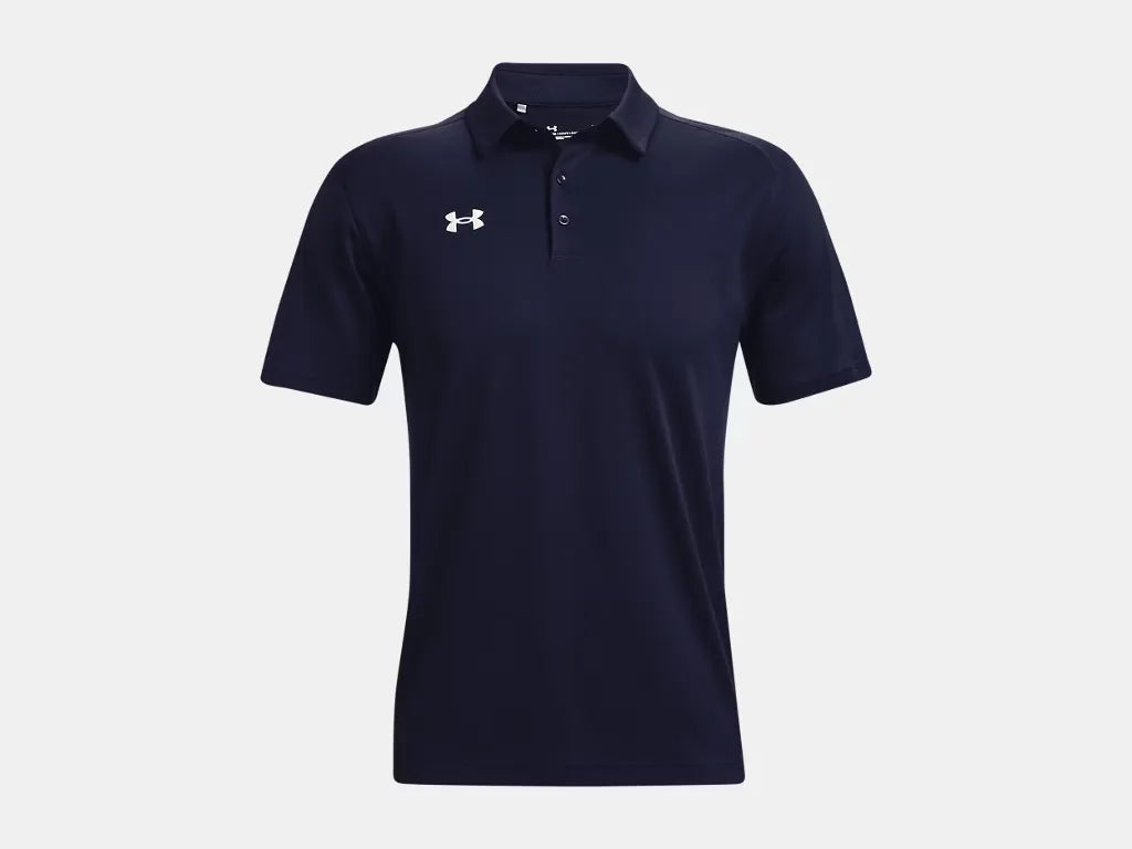 Under Armour Men's Team Tech Polo Navy - 4