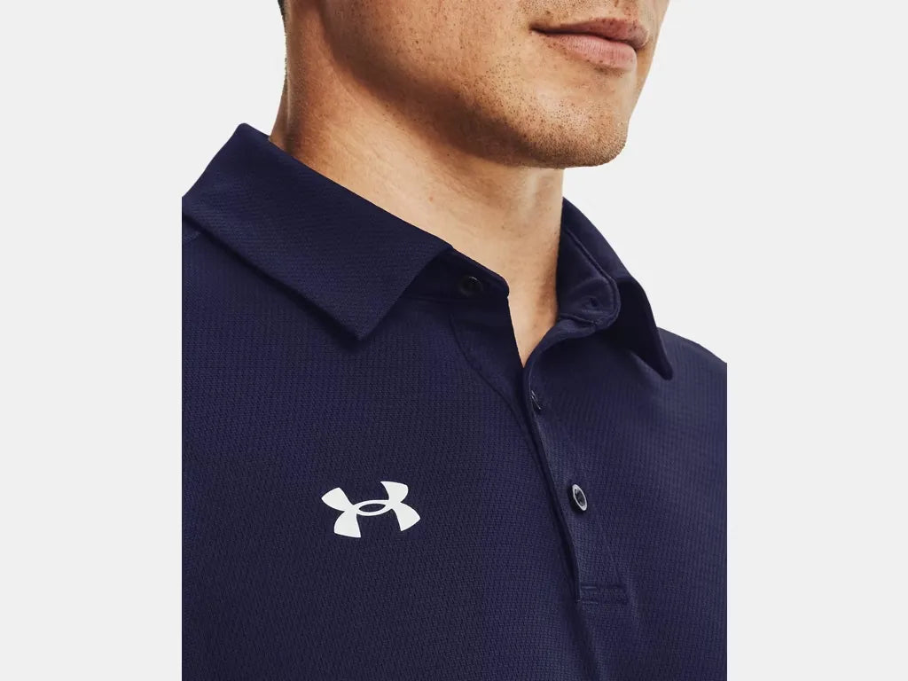 Under Armour Men's Team Tech Polo Navy - 6