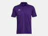 Under Armour Men's Team Tech Polo Purple - 5