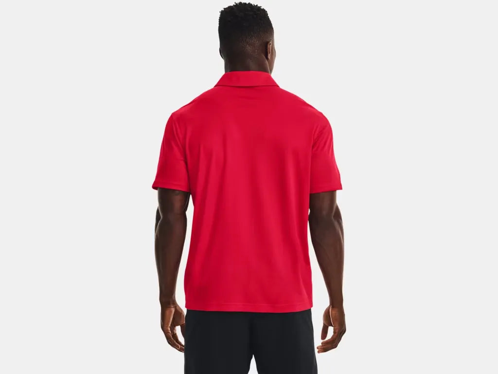 Under Armour Men's Team Tech Polo Red - 2