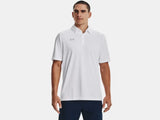 Under Armour Men's Team Tech Polo White - 1