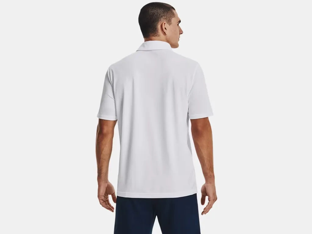 Under Armour Men's Team Tech Polo White - 2
