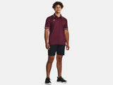 Under Armour Men's Team Tipped Polo Cardinal - 3