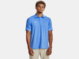 Under Armour Men's Team Tipped Polo Carolina Blue - 1