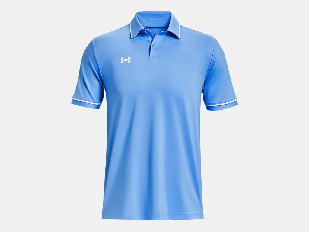 Under Armour Men's Team Tipped Polo Carolina Blue - 4