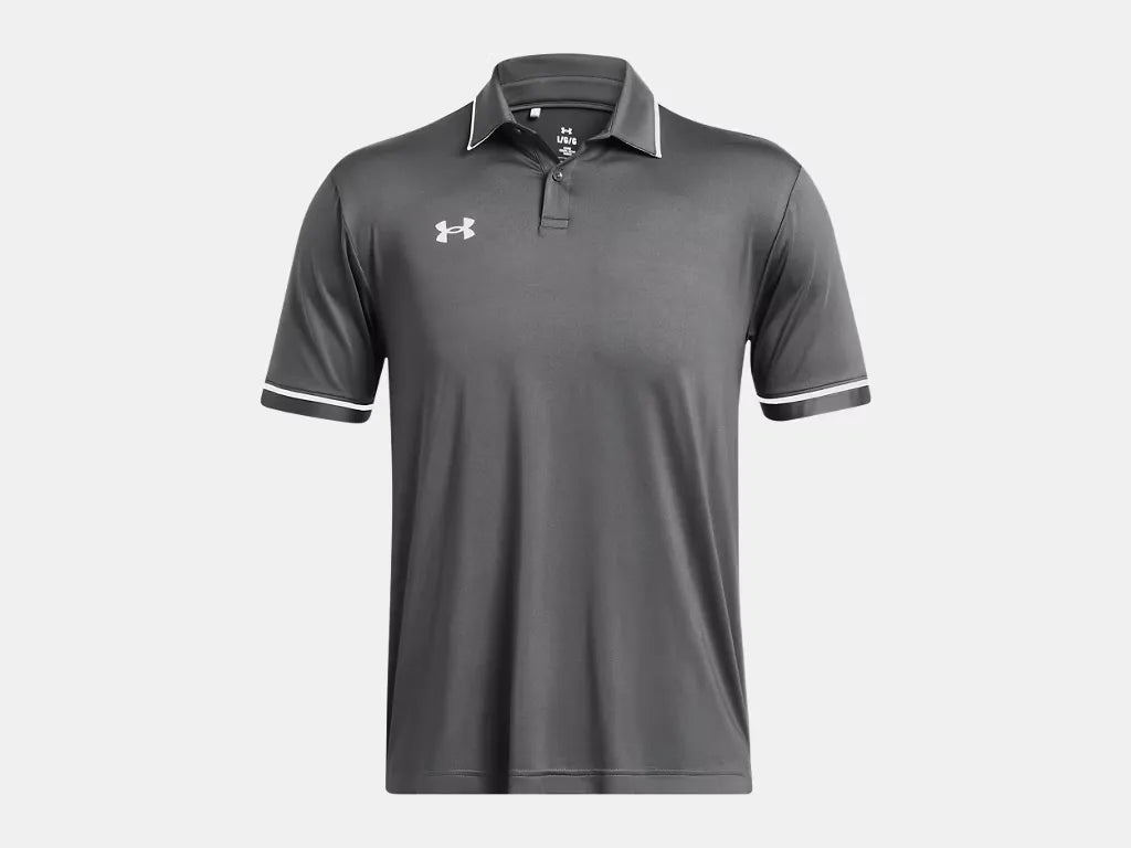 Under Armour Men's Team Tipped Polo Castlerock - 3