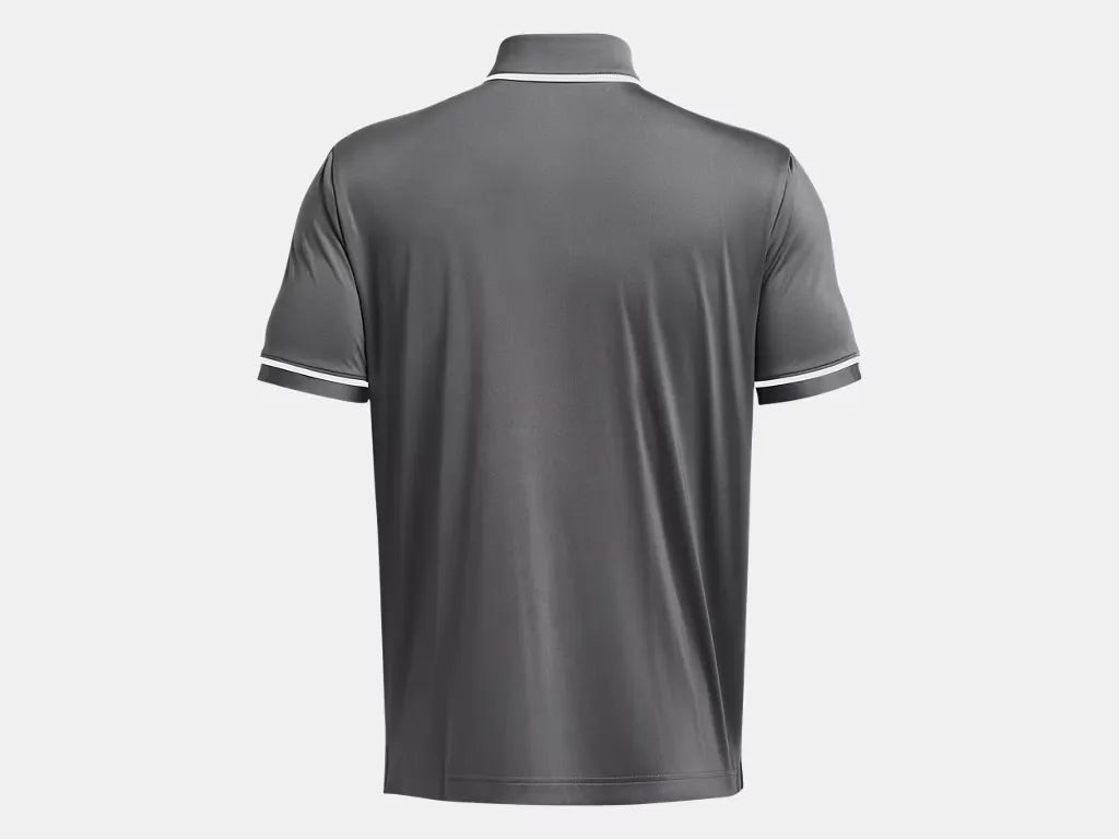 Under Armour Men's Team Tipped Polo Castlerock - 4