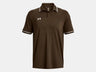 Under Armour Men's Team Tipped Polo Cleveland Brown - 4