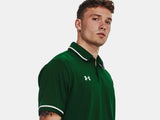 Under Armour Men's Team Tipped Polo Forest - 6