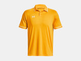 Under Armour Men's Team Tipped Polo Gold - 4