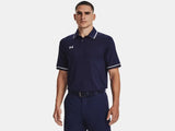 Under Armour Men's Team Tipped Polo Navy - 1