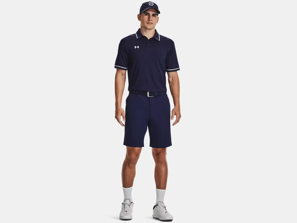 Under Armour Men's Team Tipped Polo Navy - 3