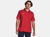 Under Armour Men's Team Tipped Polo Red - 1