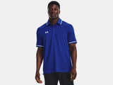Under Armour Men's Team Tipped Polo Royal - 1