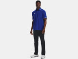 Under Armour Men's Team Tipped Polo Royal - 3