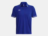 Under Armour Men's Team Tipped Polo Royal - 4