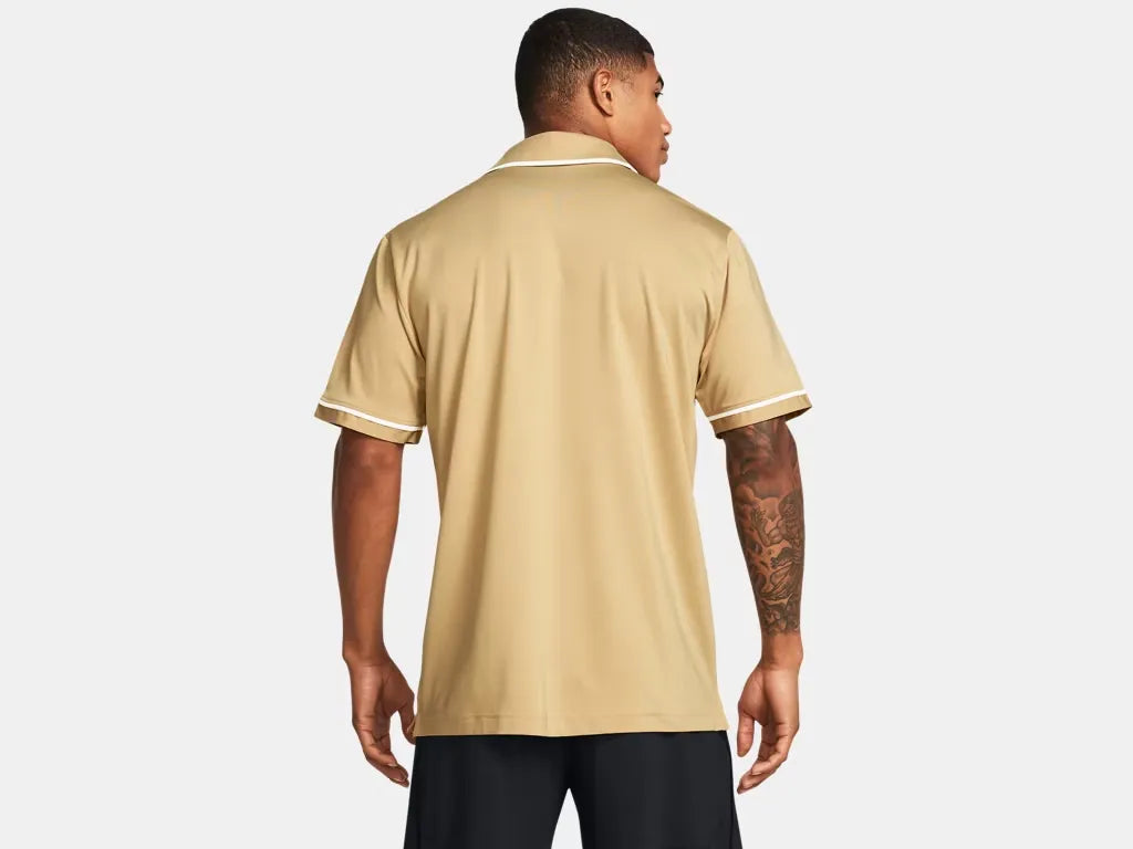 Under Armour Men's Team Tipped Polo Vegas Gold - 2