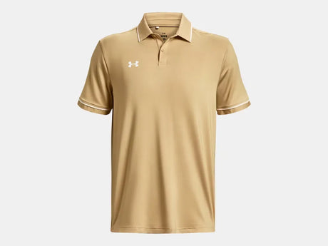 Under Armour Men's Team Tipped Polo Vegas Gold - 4