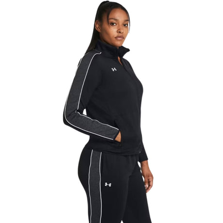 Under Armour Women's Command Warm Up Full-Zip Black - 1